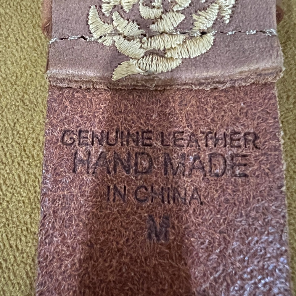 Linea Pelle Embroidered Belt - Picture 4 of 4